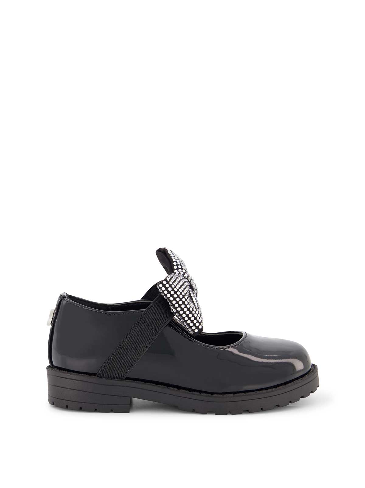 Toddler Aubrey Bow Flat in Black | Jessica Simpson Women