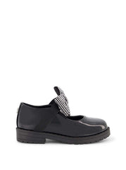 Toddler Aubrey Bow Flat in Black | Jessica Simpson Women