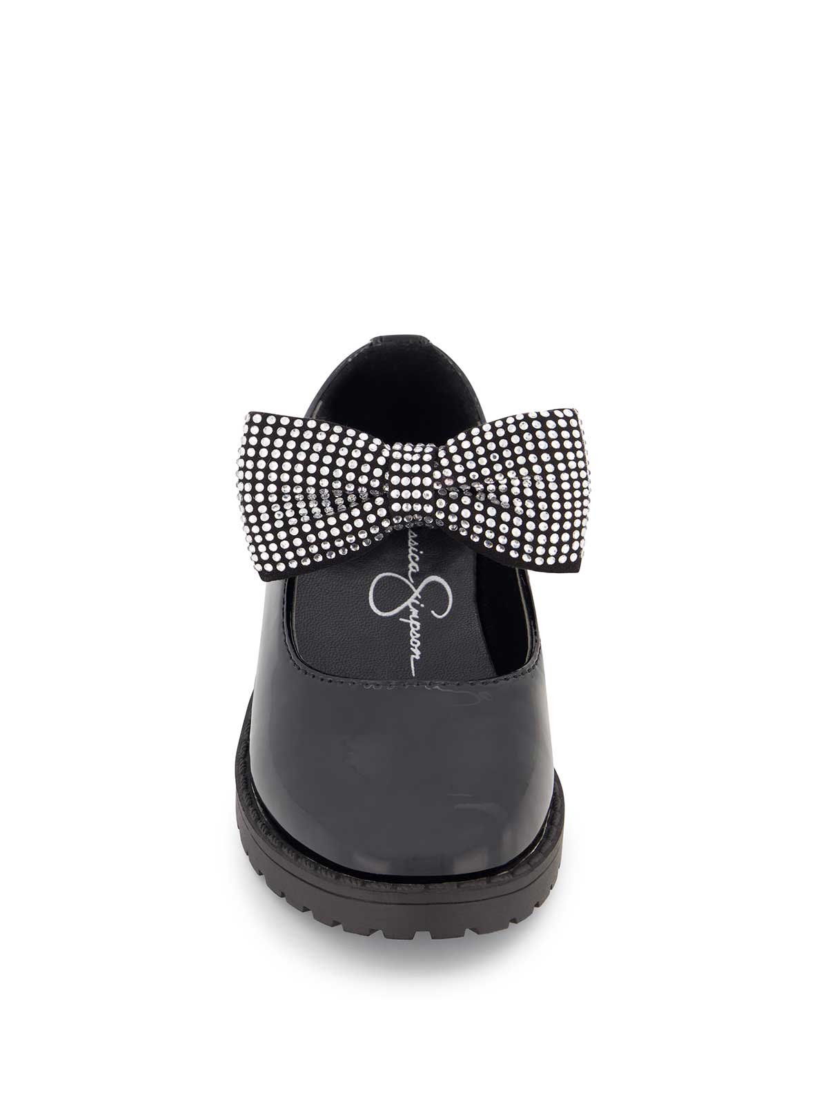 Toddler Aubrey Bow Flat in Black | Jessica Simpson Women
