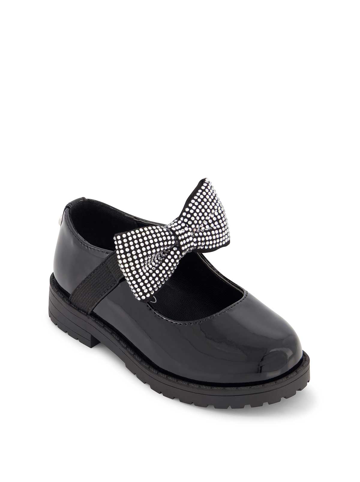 Toddler Aubrey Bow Flat in Black | Jessica Simpson Women