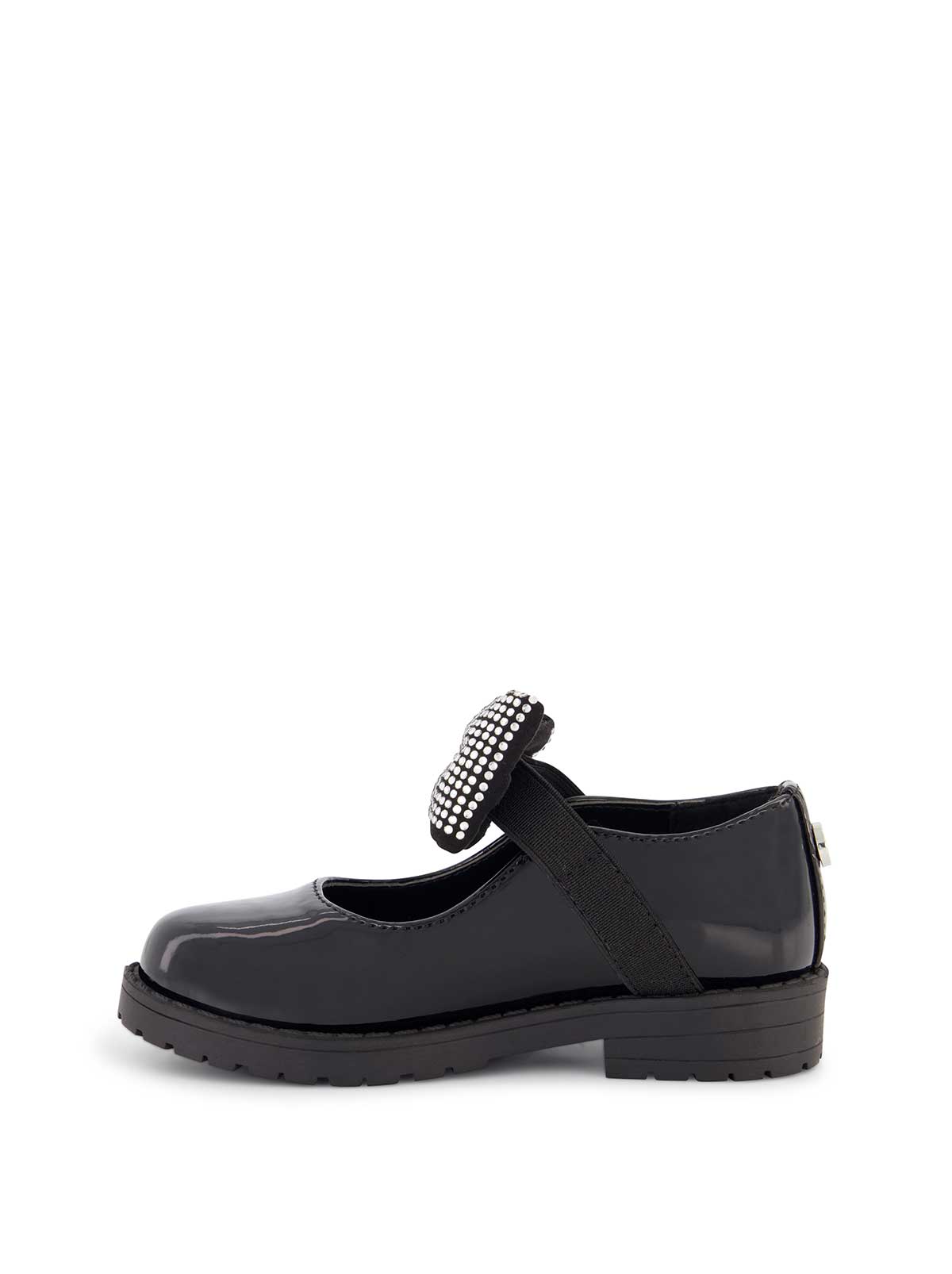 Toddler Aubrey Bow Flat in Black | Jessica Simpson Women