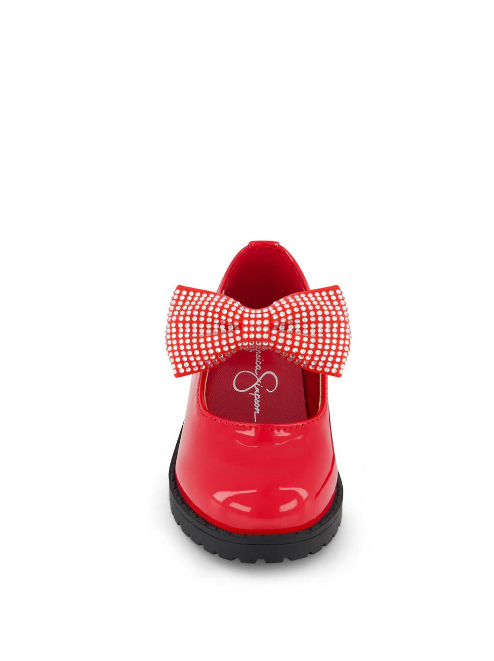 Toddler Aubrey Bow Flat in Red | Jessica Simpson Women