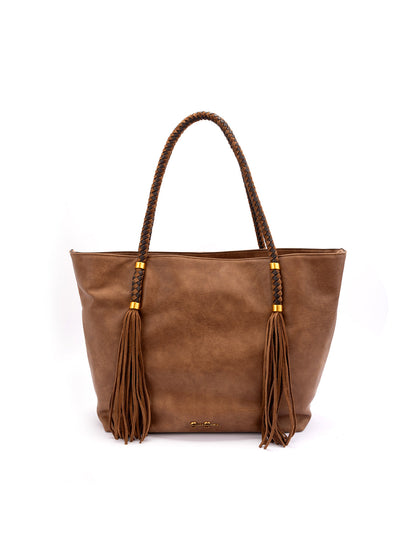 Darlene Tote in Almond Brown | Jessica Simpson Accessories