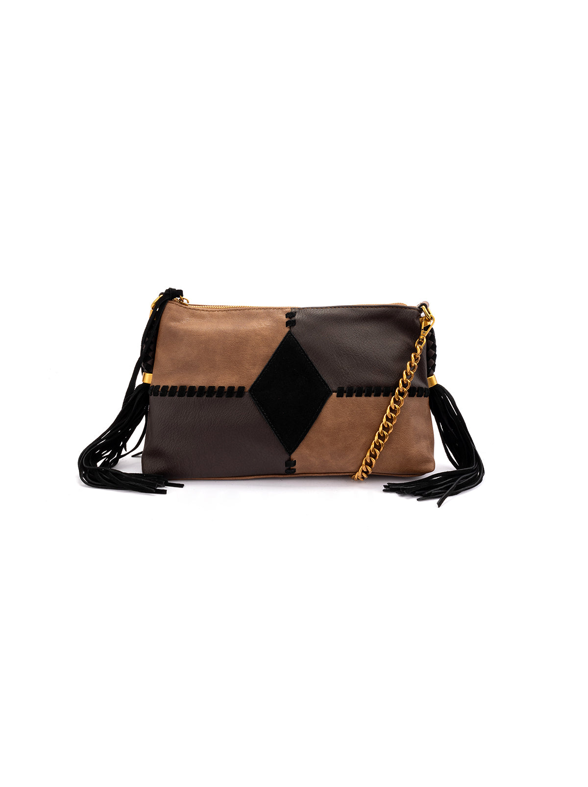 Darlene Crossbody in Almond Brown Multi | Jessica Simpson Accessories