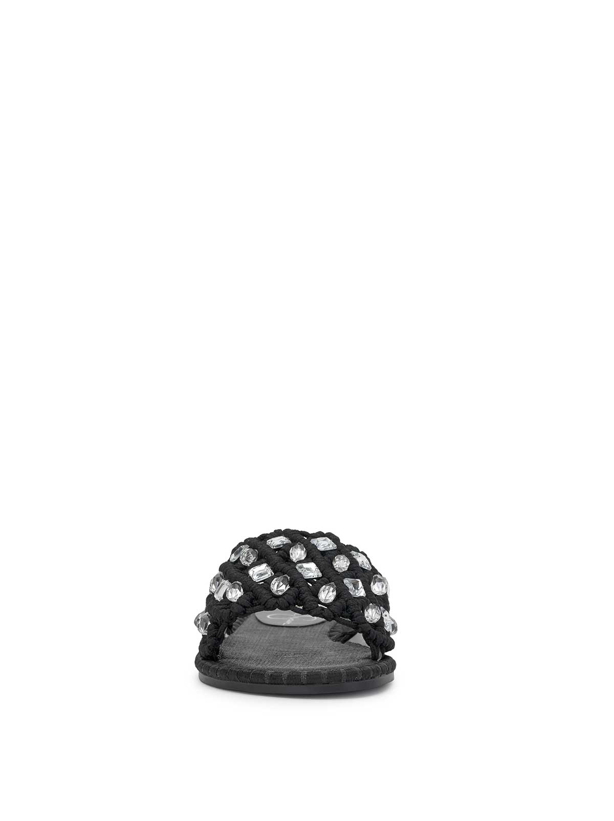 Brennara Flat Sandal in Black | Jessica Simpson Women