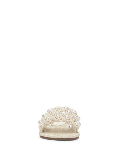 Brennara Flat Sandal in Cream | Jessica Simpson Women