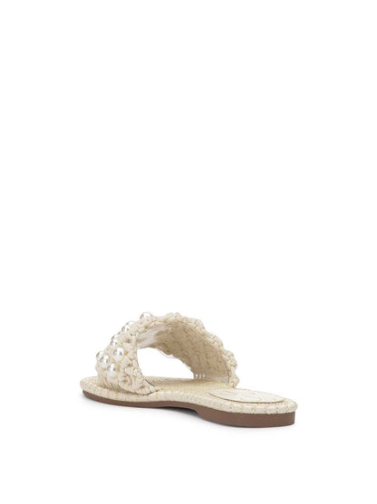 Brennara Flat Sandal in Cream | Jessica Simpson Women