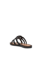 Bria Flat Sandal in Black | Jessica Simpson Women