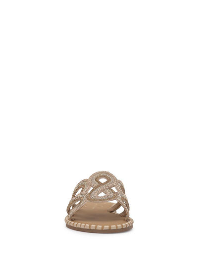 Bria Flat Sandal in Champagne | Jessica Simpson Women