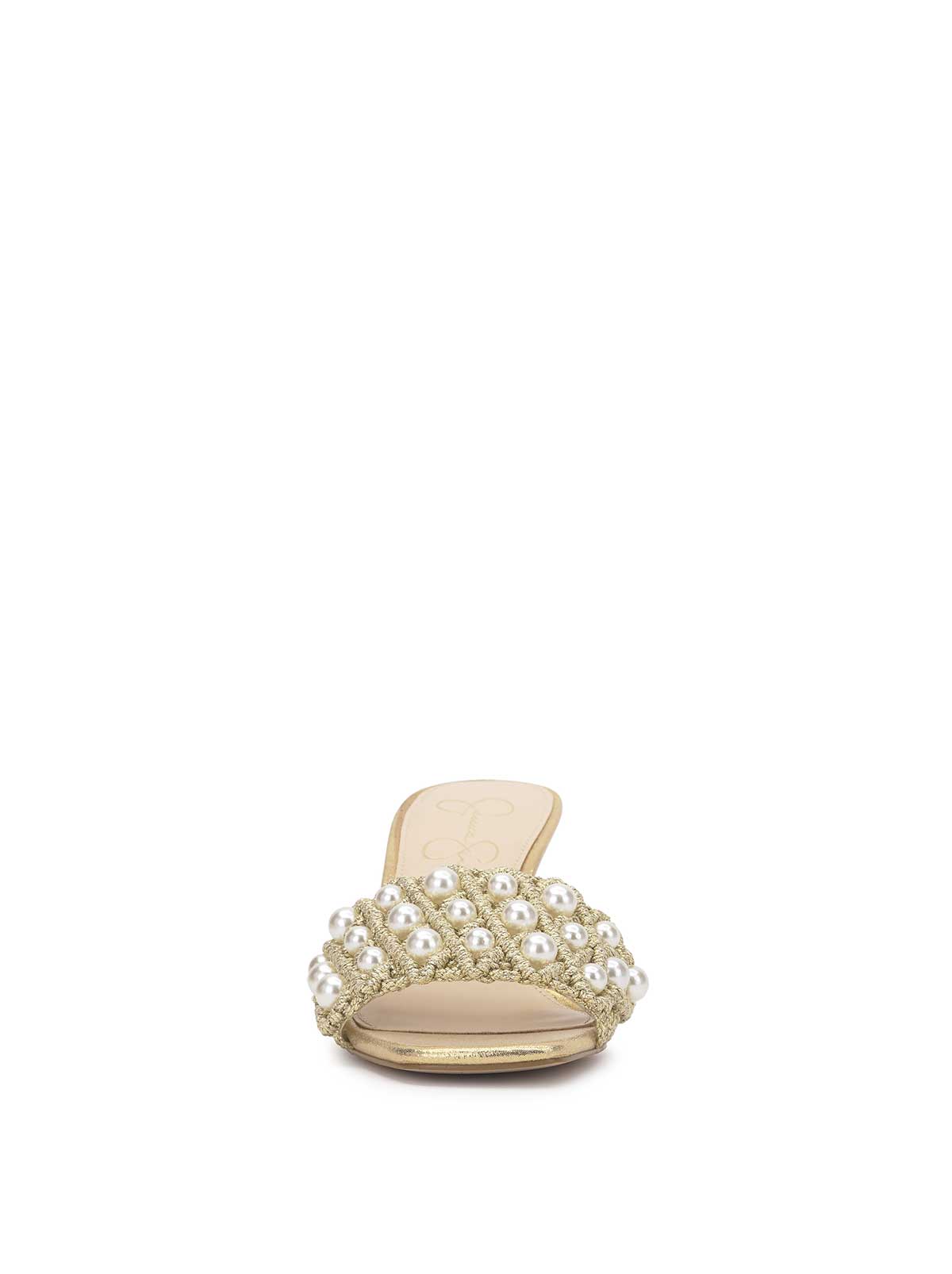 Cameleah Heeled Sandal in Soft Gold | Jessica Simpson Women