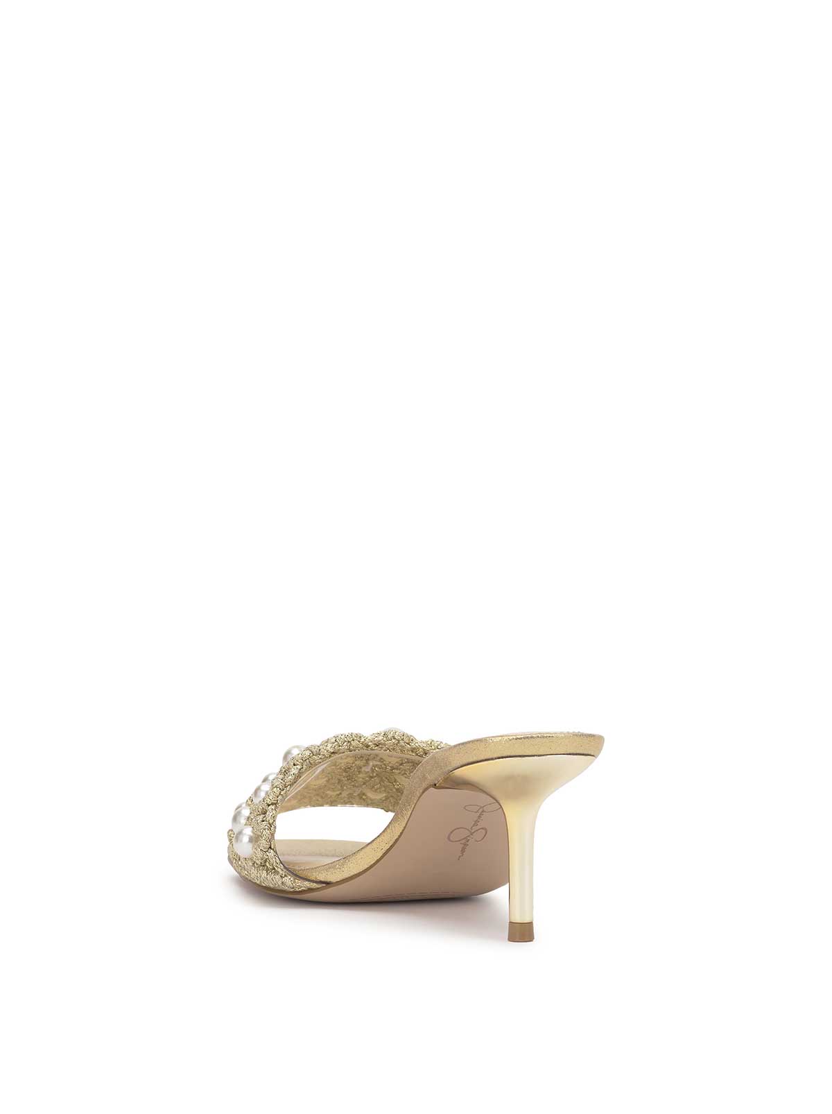 Cameleah Heeled Sandal in Soft Gold | Jessica Simpson Women