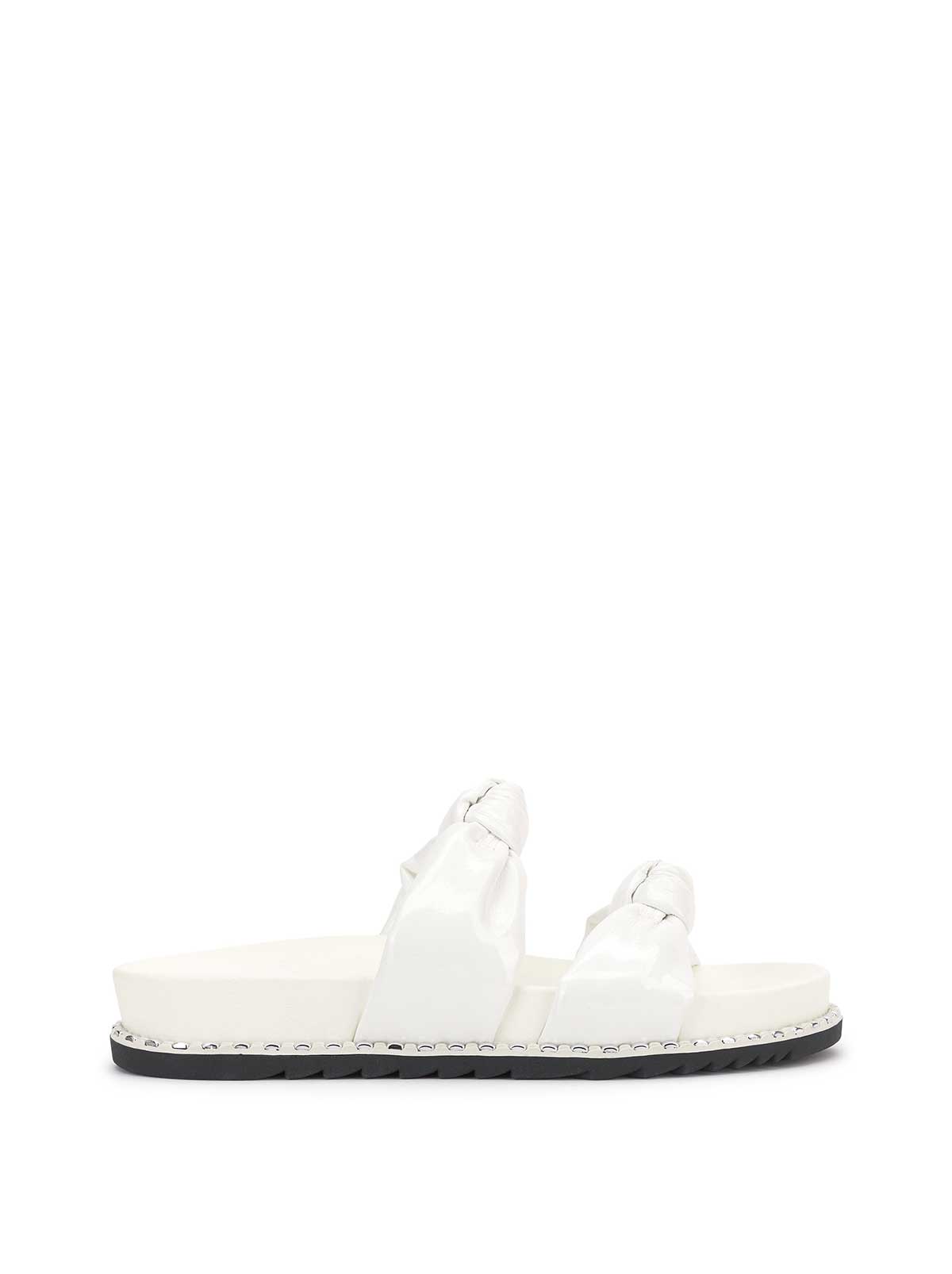 Caralyna Flat Sandal in White | Jessica Simpson Women