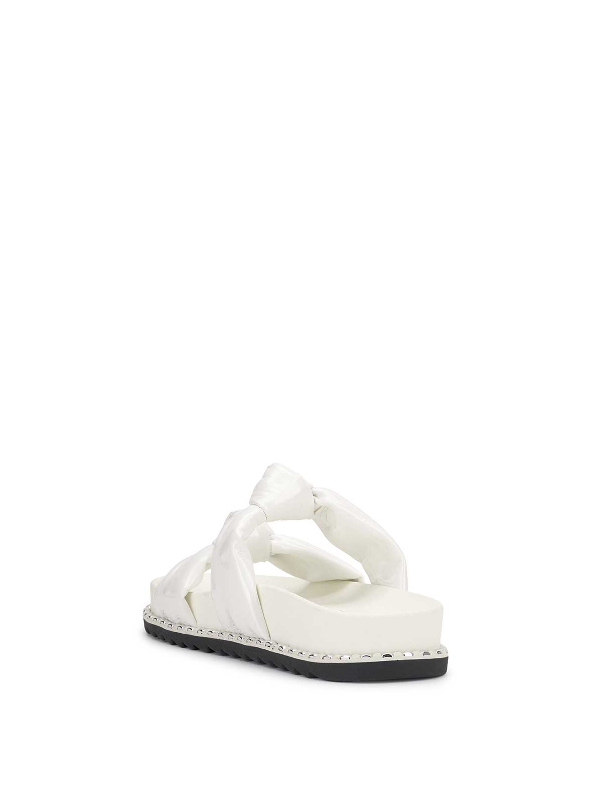 Caralyna Flat Sandal in White | Jessica Simpson Women