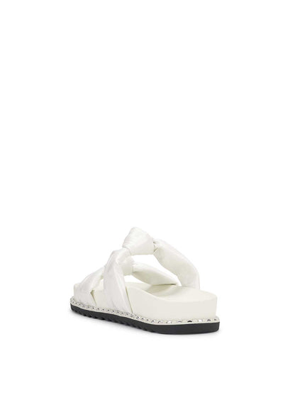Caralyna Flat Sandal in White | Jessica Simpson Women