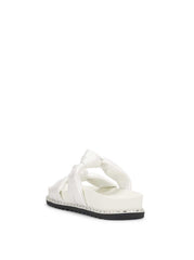 Caralyna Flat Sandal in White | Jessica Simpson Women