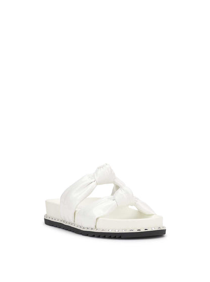 Caralyna Flat Sandal in White | Jessica Simpson Women