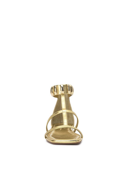 Elusta Flat Sandal in Gold | Jessica Simpson Women