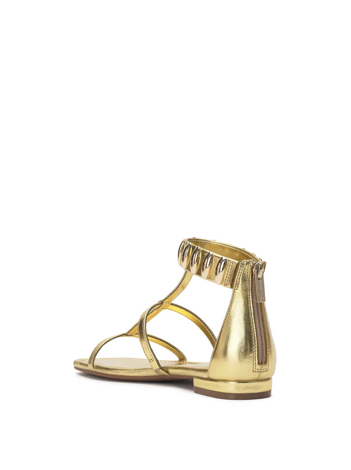 Elusta Flat Sandal in Gold | Jessica Simpson Women
