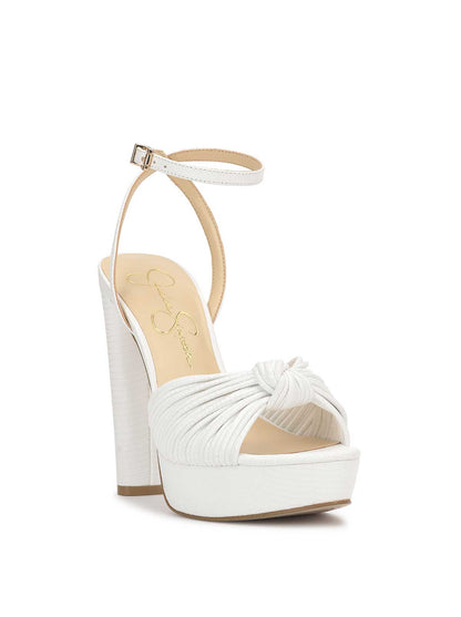 Immie Platform Sandal in White | Jessica Simpson Women
