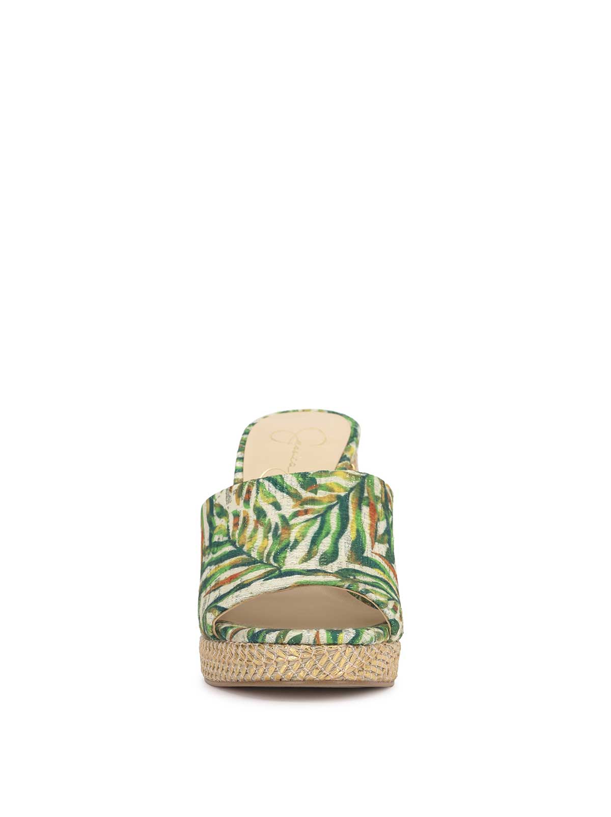 Kameena Mule Platform in Green Jungle | Jessica Simpson Women