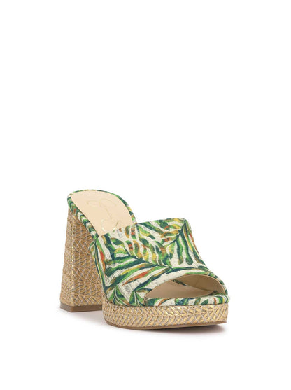 Kameena Mule Platform in Green Jungle | Jessica Simpson Women