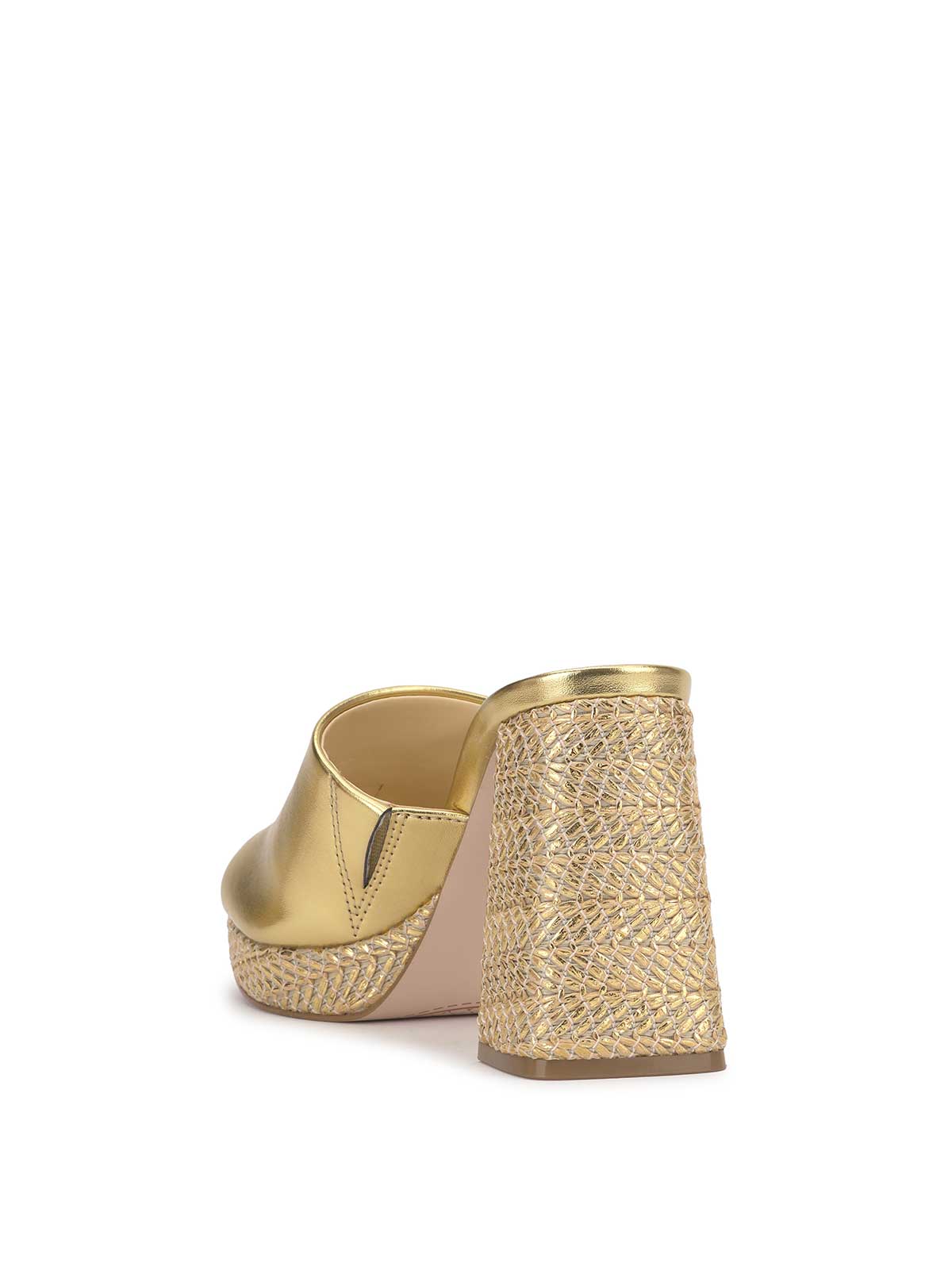 Kameena Mule Platform in Gold | Jessica Simpson Women