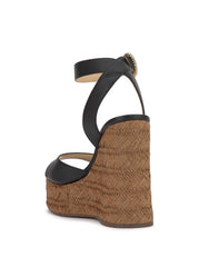 Kamindi Espadrille Wedge in Black | Jessica Simpson Women