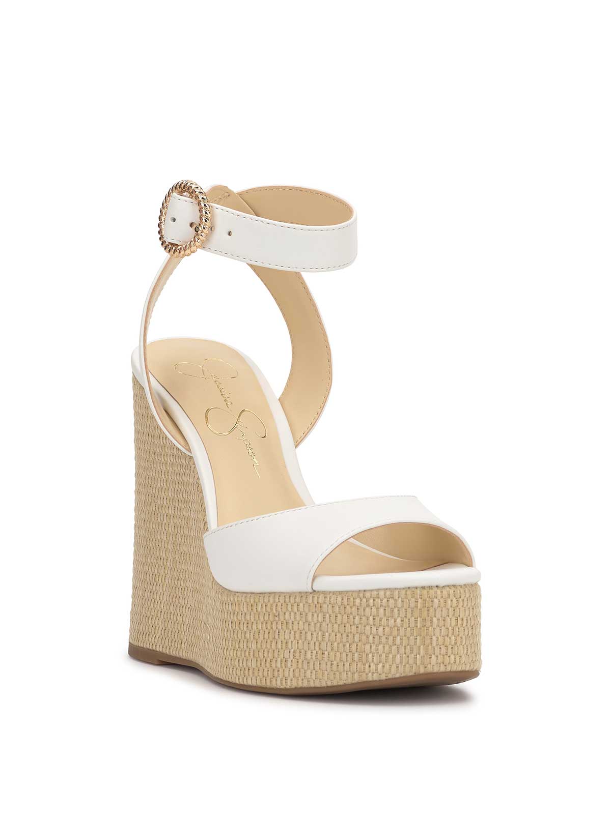 Kamindi Espadrille Wedge in Bright White | Jessica Simpson Women