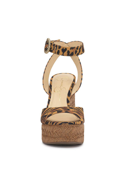 Kamindi Espadrille Wedge in Tiger Print | Jessica Simpson Women
