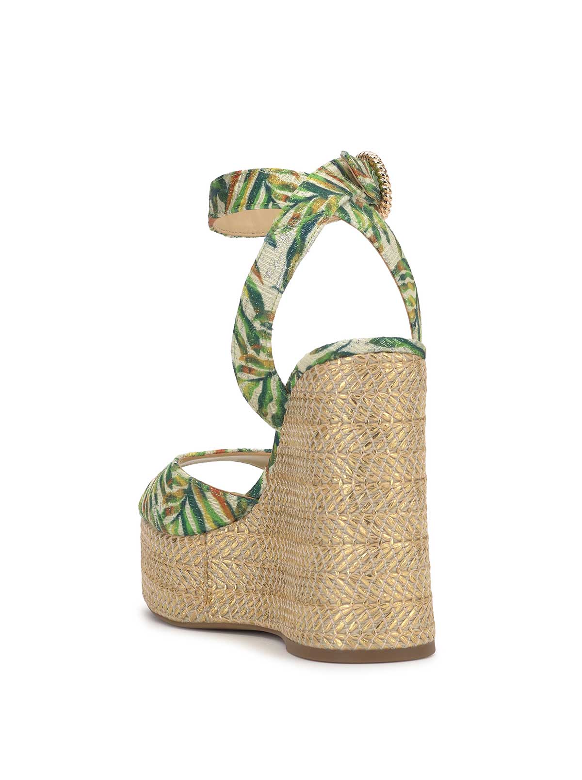 Kamindi Espadrille Wedge in Green Jungle | Jessica Simpson Women