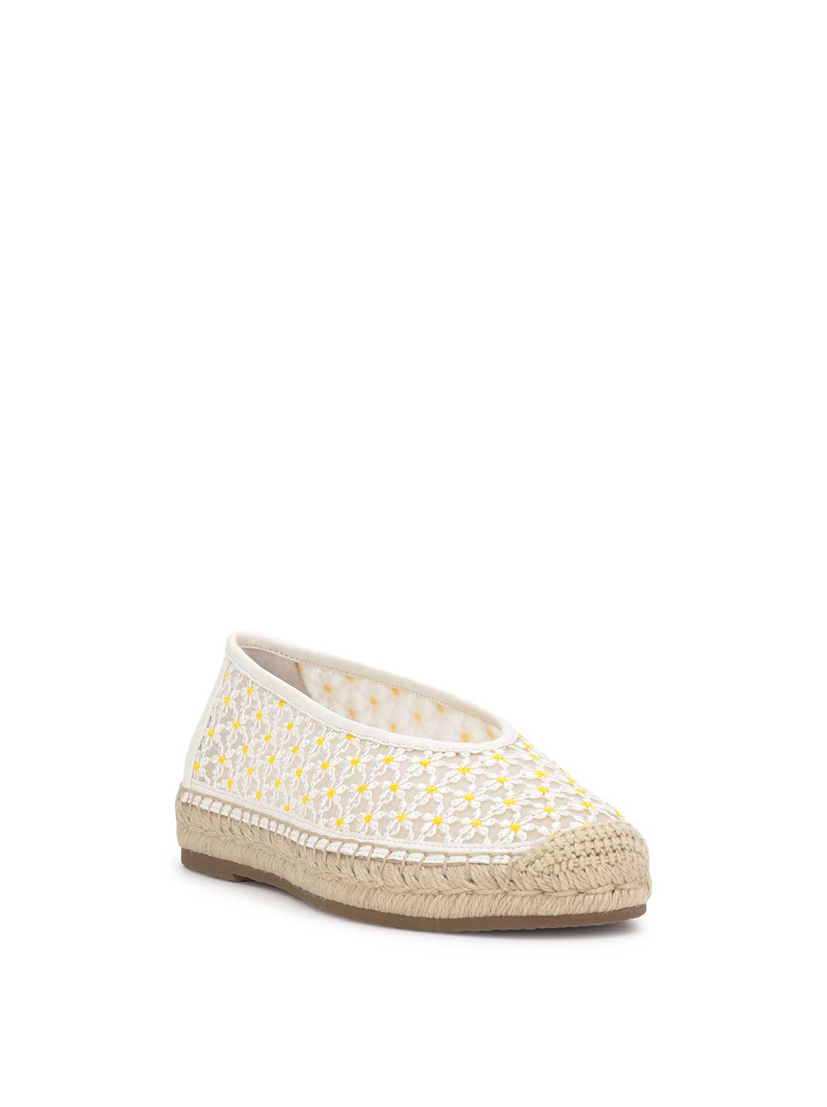 Lucciea Flat in White Floral | Jessica Simpson Women