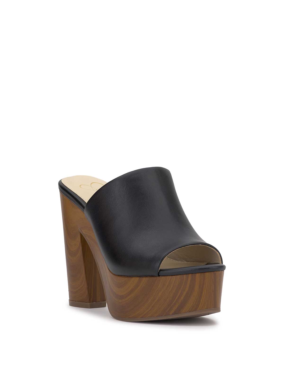 Shelbie Platform Slide in Black | Jessica Simpson Women