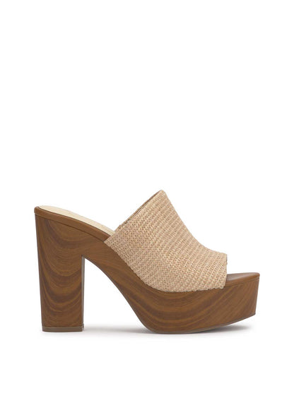 Shelbie Platform Slide in Natural Raffia | Jessica Simpson Women