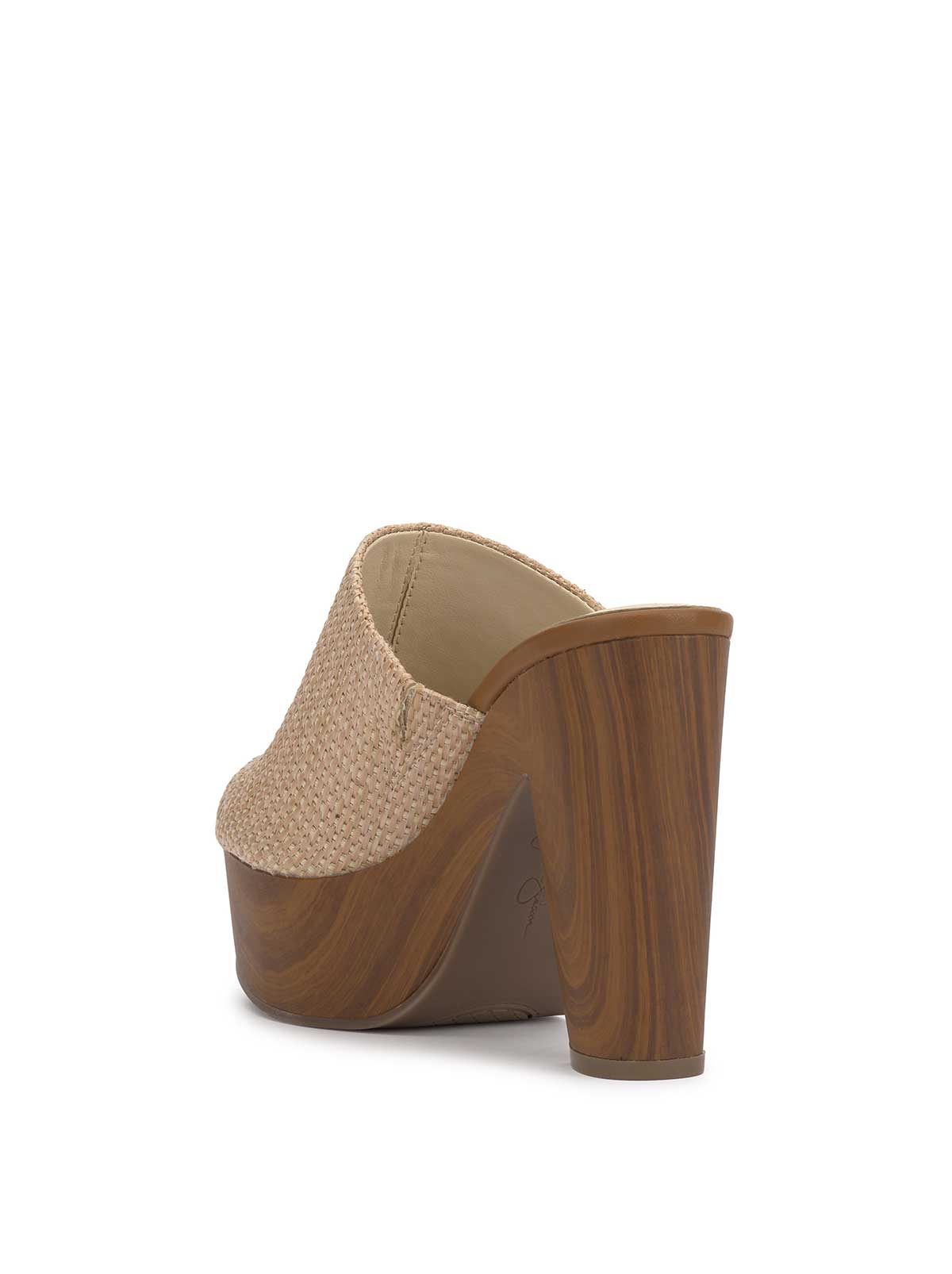 Shelbie Platform Slide in Natural Raffia | Jessica Simpson Women