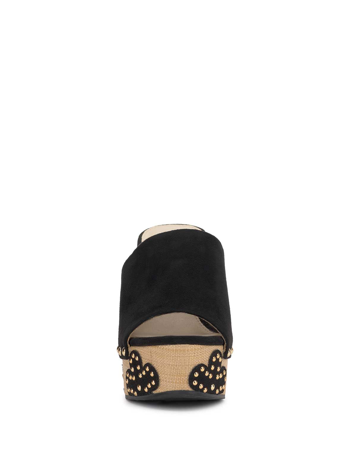 Shelbie Platform Slide in Black Floral | Jessica Simpson Women