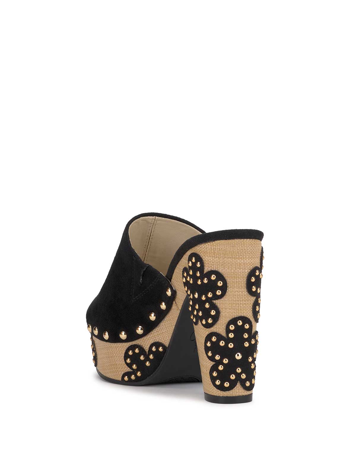 Shelbie Platform Slide in Black Floral | Jessica Simpson Women