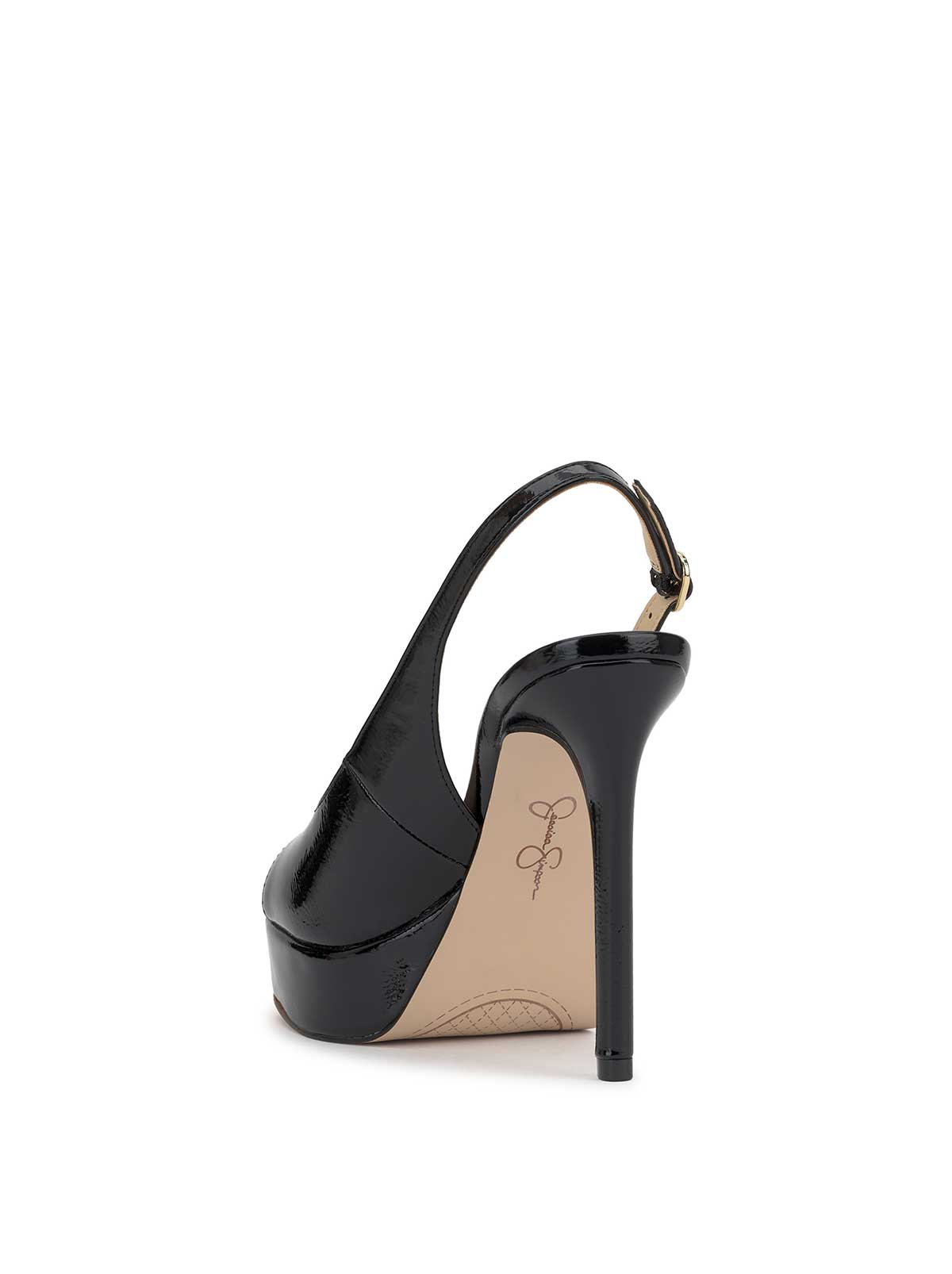 Sibilla High Heel in Black Patent | Jessica Simpson Women