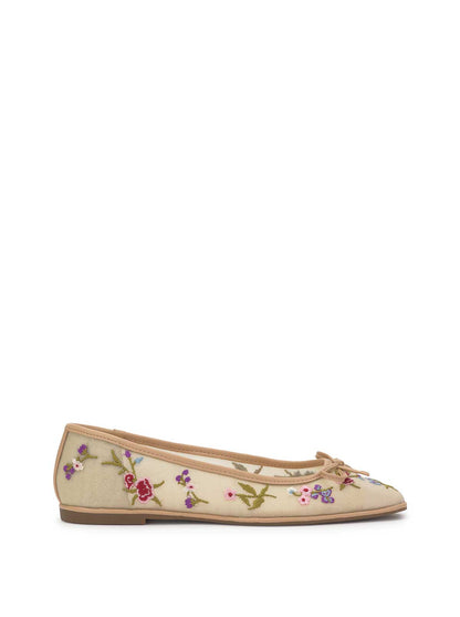 Vayrina Ballet Flat in Floral Mesh | Jessica Simpson Women
