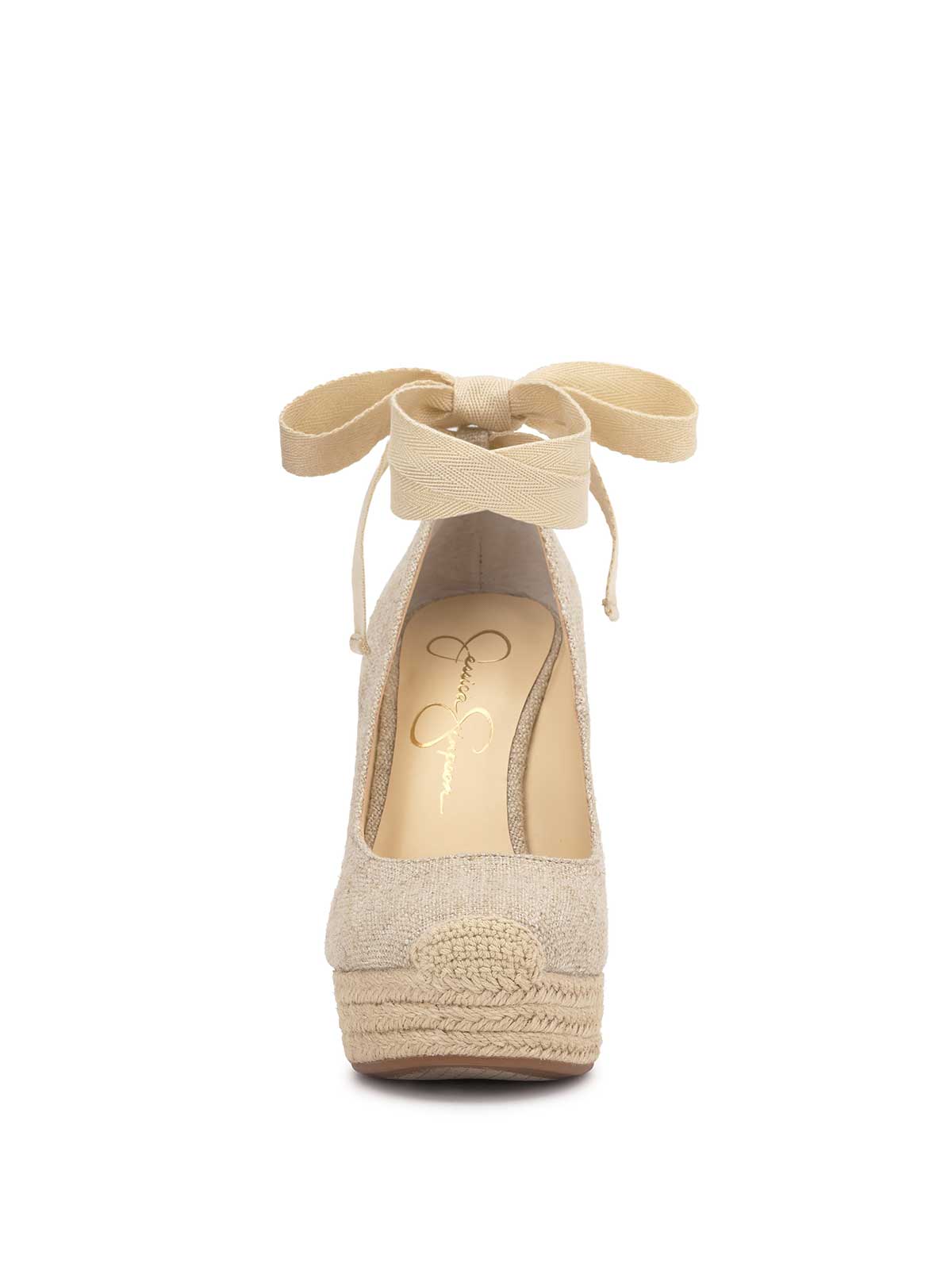 Zexie Platform Wedge in Natural | Jessica Simpson Women