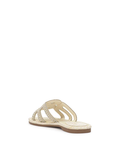 Bria Flat Sandal in Ivory | Jessica Simpson Women