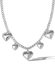 5 Heart Necklace | Jessica Simpson Accessories