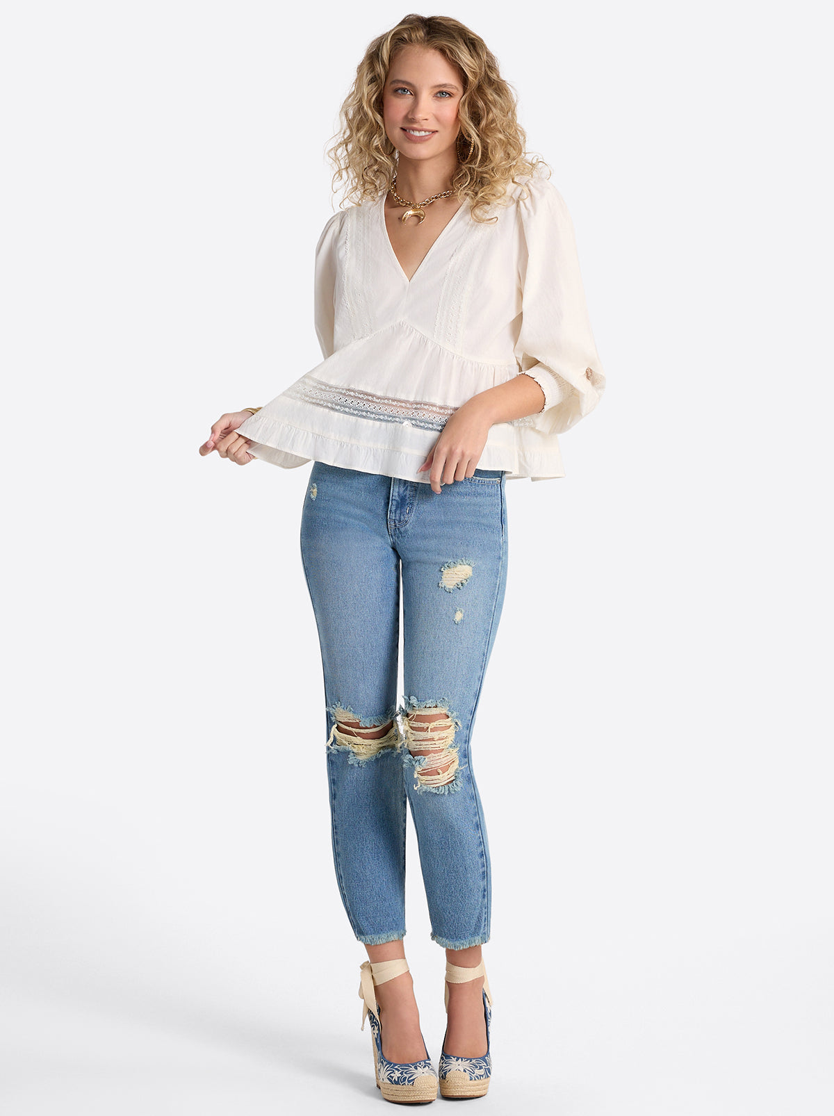 Harmony Straight High Rise Jeans in Incline | Jessica Simpson Women