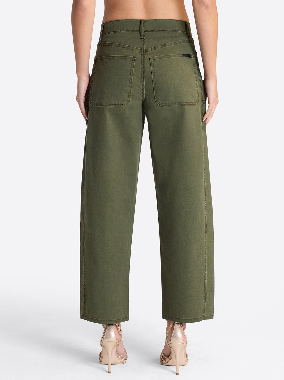 Relaxed Barrel Jeans in Forest Night | Jessica Simpson Women