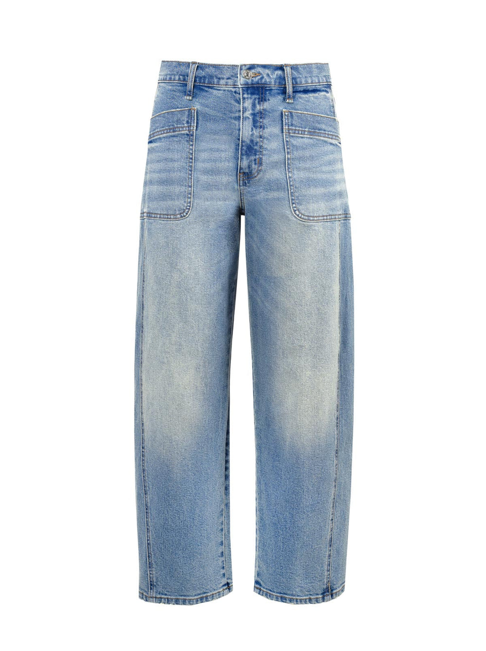 Relaxed Barrel Jeans in Composer | Jessica Simpson Women