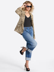 Valentine Wide Leg Boyfriend Jeans in High Road | Jessica Simpson Women