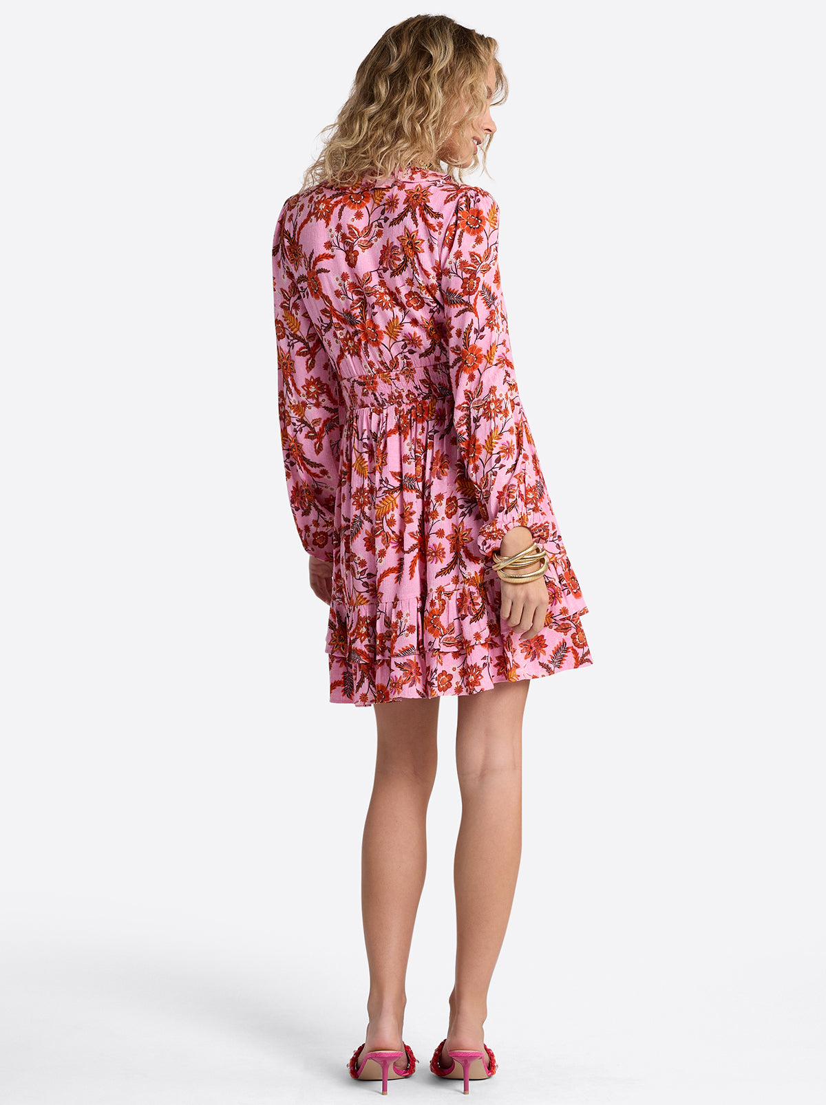 Yara Dress in Rosebloom Wild Jacobeans | Jessica Simpson Women