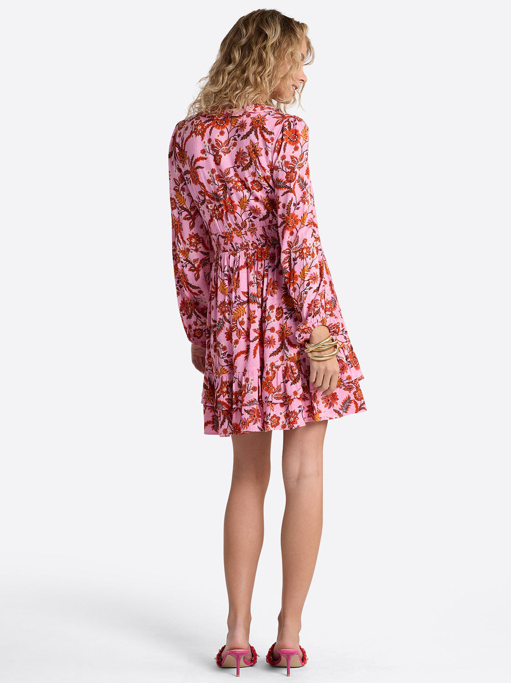 Yara Dress in Rosebloom Wild Jacobeans | Jessica Simpson Women