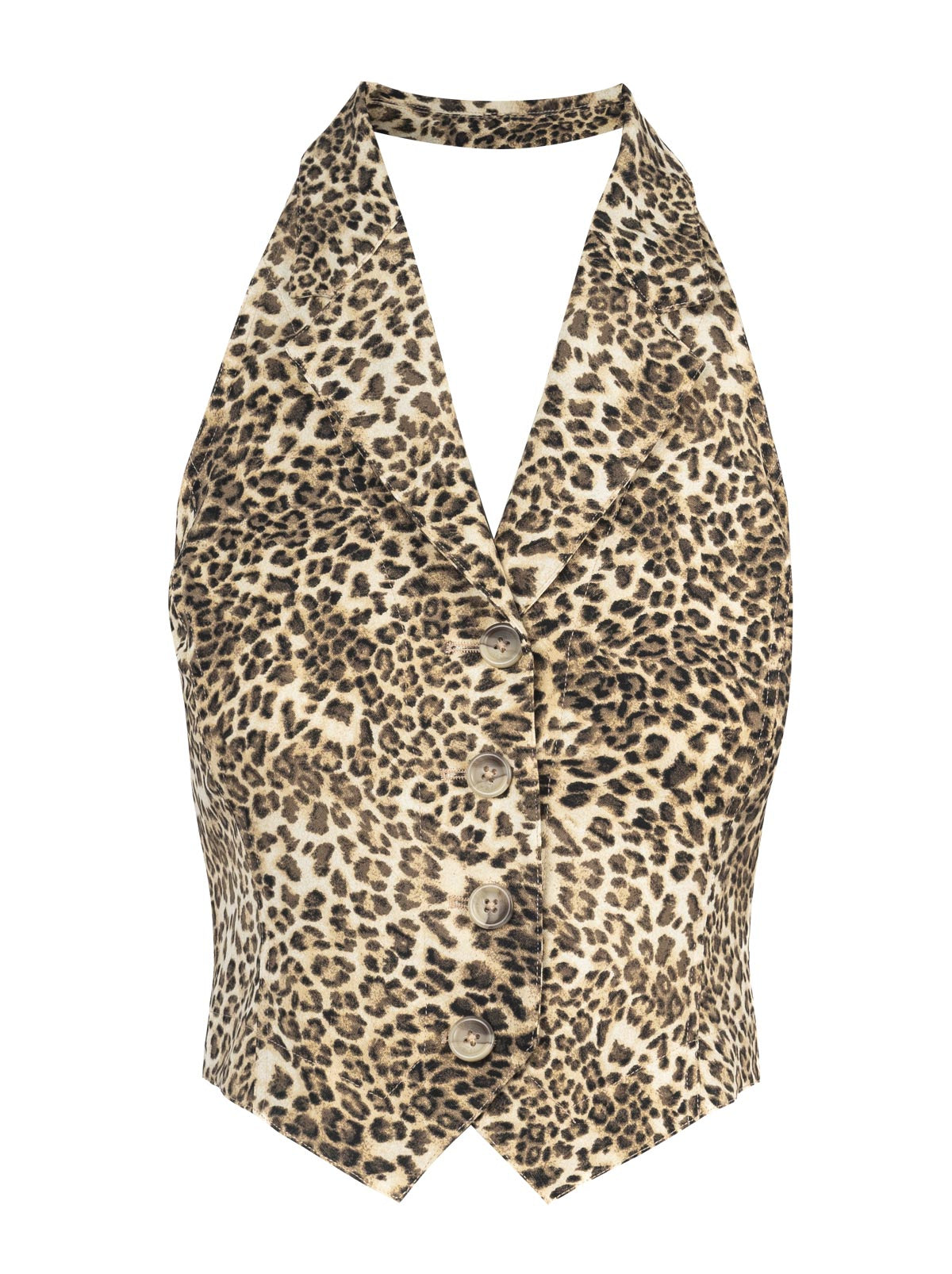 Antonia Vest in Vanilla Ice Petite Leopard | Jessica Simpson Women