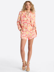 Jacinda Tailored Short in Dubarry Prairie Clusters | Jessica Simpson Women