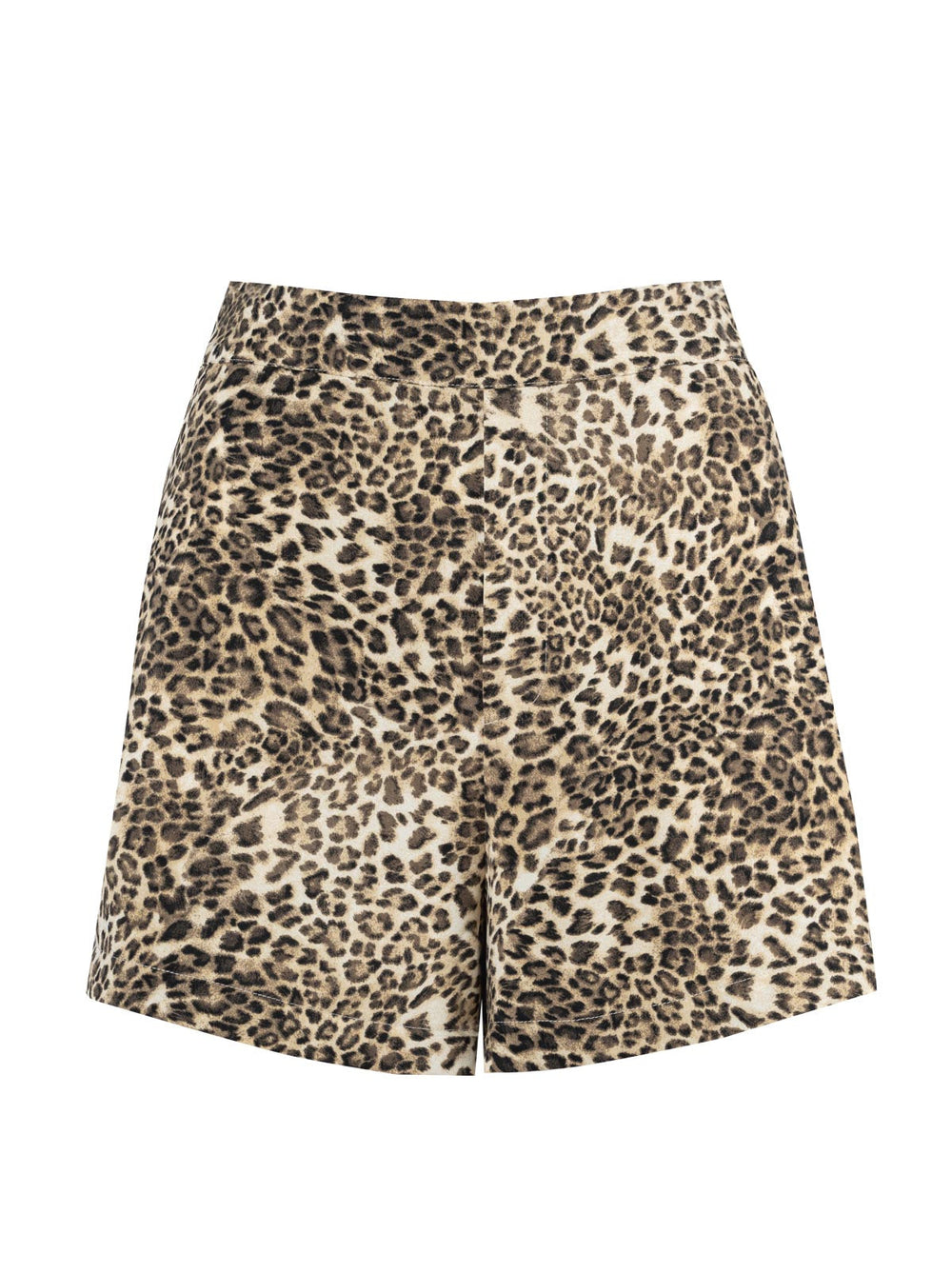 Jacinda Tailored Short in Vanilla Ice Petite Leopard | Jessica Simpson Women